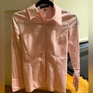 Light pink Express design studio shirt.